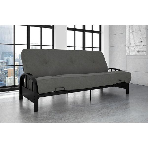 Alwyn Home Richards 76.5" Futon Frame & Reviews Wayfair